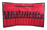 Dent Fix Equipment Trim Panel Scraper Set In Pouch 27 Pc