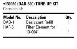 Binks DV130030 Dad-600 Desiccant System Tune-Up Kit