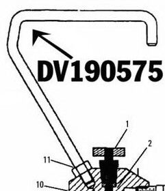 DeVilbiss 190575 Kb-74 Secondary Handle