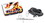DeVilbiss 803125 Dgr-603 Studio Xtra 1/2 Oz Cup&10' Hose, Price/EA