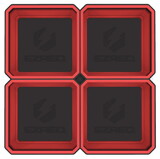 E-Z Red EZTRAY-QRD Mag Parts Tray Red