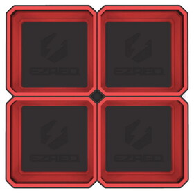 E-Z Red EZTRAY-QRD Mag Parts Tray Red