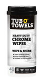 FedPro RTW40CHR Tub O Towels Hd Chrome Wipes 40Ct