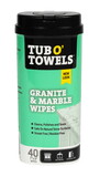 FedPro RTW40GR Tub O Towels Granite & Marble Wipes 40Ct