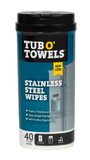 FedPro RTW40SS Tub O Towels Ss Cleaner Wipes 40Ct Tub
