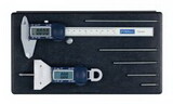 Fowler High Precision Xtra Value Depth Gage & Polycal Kit