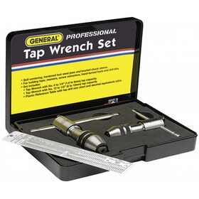 General GN165 Ratcheting Tap Wrench Set