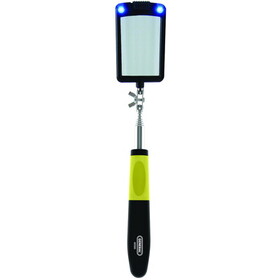 General GN80560 Mirror Inspection Tele Lighted Rect.