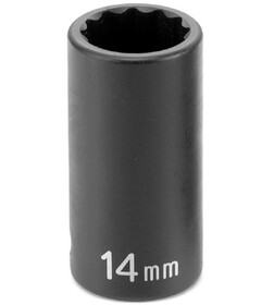 Grey Pneumatic 1110MSD Skt 3/8" Drive X 10Mm Semi-Deep - 12 Pt