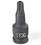 Grey Pneumatic 1127TT Skt 3/8" Dr X T27 Torx Tamper Proof Im, Price/EACH