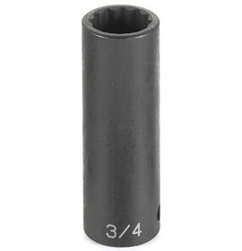 Grey Pneumatic 2125MD Skt 1/2" Drive X 25Mm Deep - 12 Point Im