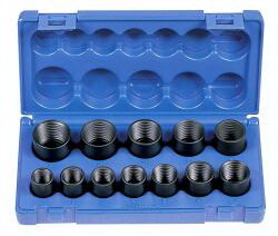 Grey Pneumatic Skt Set 1/2" Dr 12Pc Damaged Nut Remvr