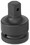 Grey Pneumatic 3009A Skt 3/4" Dr 3/4" F X 1" Male Adapter W/, Price/EACH