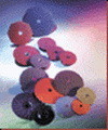 Gemtex 21530605 3" R - 80G Zirc Discs- Pk Of 25