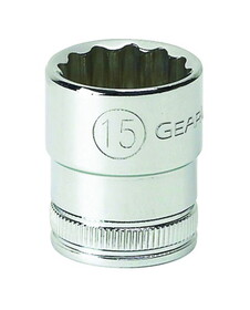 GearWrench 80482 Skt Shallow 3/8" Dr 6Mm 12 Point