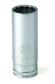 Apex Tool Group GWR80817D 1/2" Dr 20Mm Socket