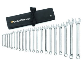 GearWrench 81916 Wrench Set Combo 12 Pt Met Long Pat 22