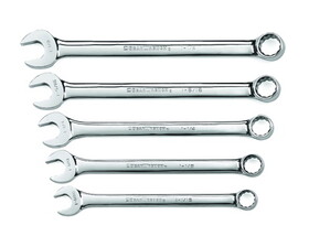 GearWrench 81921 Wrench Set Combo 12 Pt Sae Lg Long Pat 5