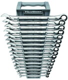GearWrench 85099 Wrench Set Combo Ratch 12 Pt Met Xl 16