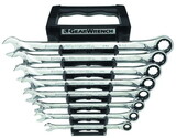 GearWrench 85198 Wrench Set Combo Ratch 12 Pt Sae Xl 8 Pc