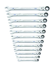 GearWrench 86229 Wren Set Xl Com Univ Spline Met 12 Pt 12