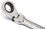 Apex Tool Group 9711 Wrench Comb Ratch Flex 11/16 12 Pt, Price/each