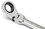 Apex Tool Group 9714 Wrench Comb Ratch Flex 7/8 12 Pt, Price/each