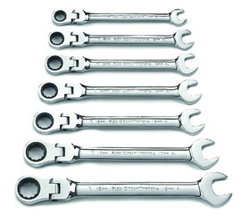 GearWrench 9900 Set Wr Rtcht Combo Flex Met 7 Pc