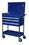 Homak BL05500200 Blue 35" Pro 3-Drwr Serv Cart, Price/EACH