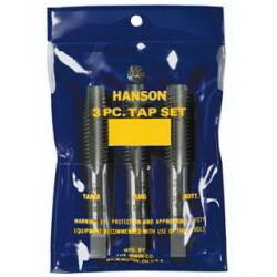 HANSON 2620 Tap Set 3 Pc Hcs 1/4-20 Nc
