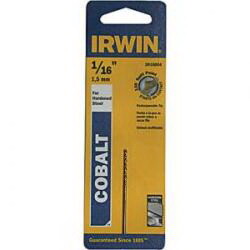 IRWIN 3016005 Drill Bit 5/64"X2 Cobalt-Carded
