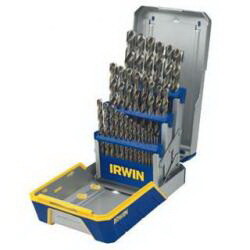 IRWIN 3018002 Drill Bit Indust 29Pc Set Case, Cobalt