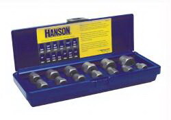 HANSON 54113 Extractor Bolt 13 Pc Set-3/8 Dr 1/4-3/4