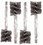 Innovative Products of America Stainless Steel Bore Brush 25Mm 4 Pc, Price/EA