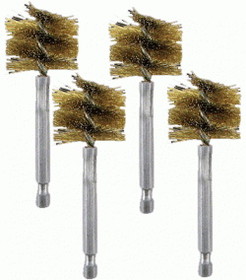 Innovative Products of America IPA8038-354 Brass Bore Brush 25Mm 4 Pc
