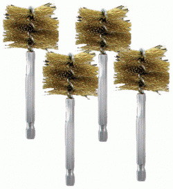 Innovative Products of America IPA8038-404 Brass Bore Brush 40Mm 4 Pc
