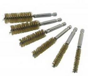 Innovative Products of America IPA8081 6Pc Brass Brush Assortment
