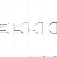 Ingersoll Rand PF2200-392 Scaler Needle 3/4" Narrow 7" Chisel