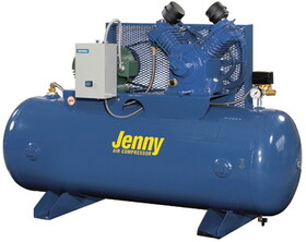 Jenny W5B80-1-230 Compressor , W, 5Hp, 230/1Ph, 175, 80G, Hs