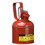 Justrite 10101 Safety Can Steel, 1 Qt, . Red, Type One, Price/EA