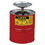 Justrite Plunger Can, Steel, 1 Gal. Red, Price/each