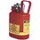 Justrite 14160 Safety Can, Ovan Poly, 1 Gal. Red, Type, Price/EACH