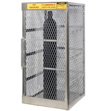 Justrite JT23006 Storage Cabinet, 10 Cylinder Vert., Com