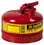 Justrite 7125100 Safety Can 2.5G Red Type 1, Price/EACH