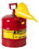 Justrite 7150110 Safety Can, 5 Gal. Red, Type 1 W/Funne, Price/each