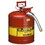Justrite 7250130 Safety Can, 5 Gal. Red, Type Ii, W/1" Di, Price/EA