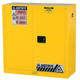 Justrite 893000 Sfty Cabinet, 30 Gal Ex Classic, Yell