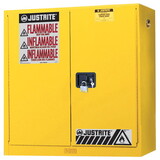 Justrite 893400 Safety Cabinet, 20 Gal. Ex Wall Mount, Y