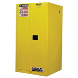 Justrite Sfty Cabinet, 60 Gal Ex Classic, Yell
