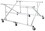 Keysco Tools 73783 Dolly Alum Pickup Bed (15" Wide Box), Price/EA